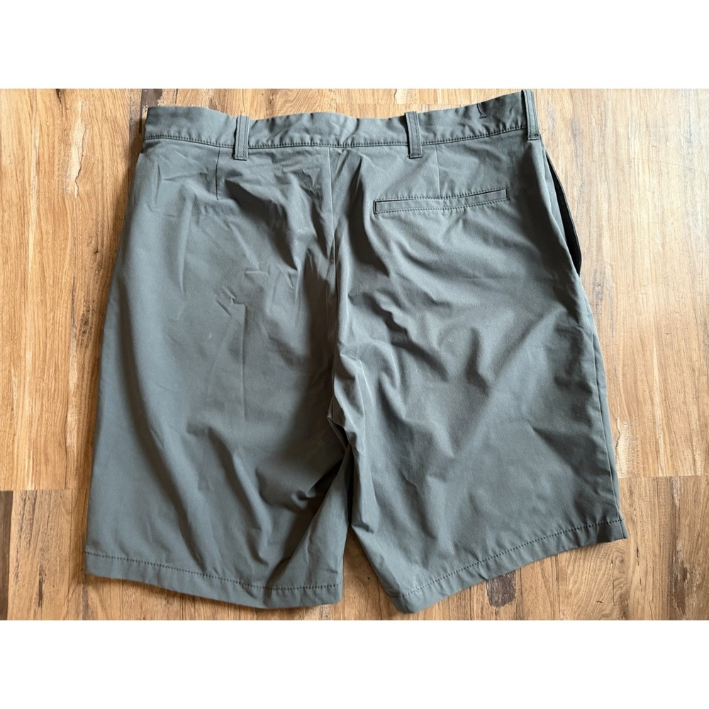J.CREW 9" Tech Short Mens Dark Gray Nylon Stretch Size 32" Waist